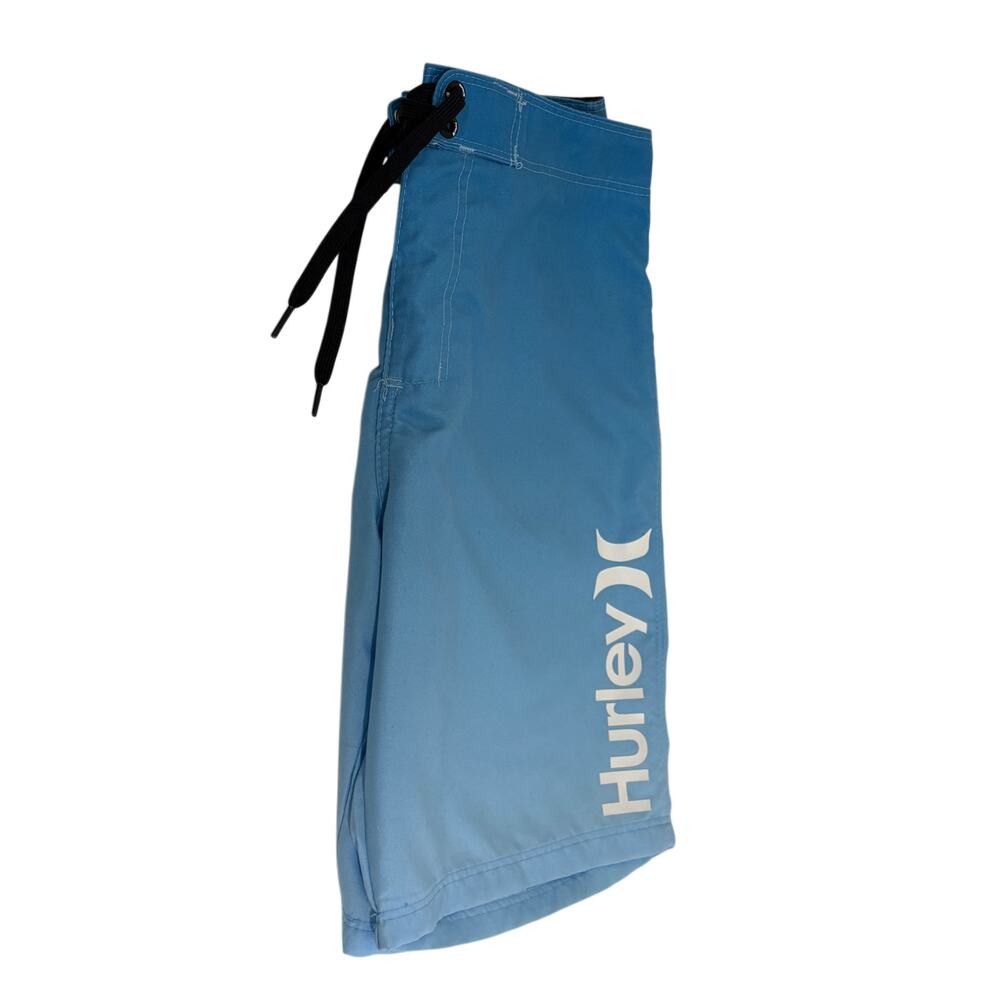 Boy's Hurley swim trunks in size 10/25 in blue